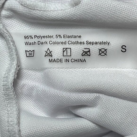 Women's Silver Metallic One Shoulder One Piece Bodysuit Size: Small - Picture 5 of 7